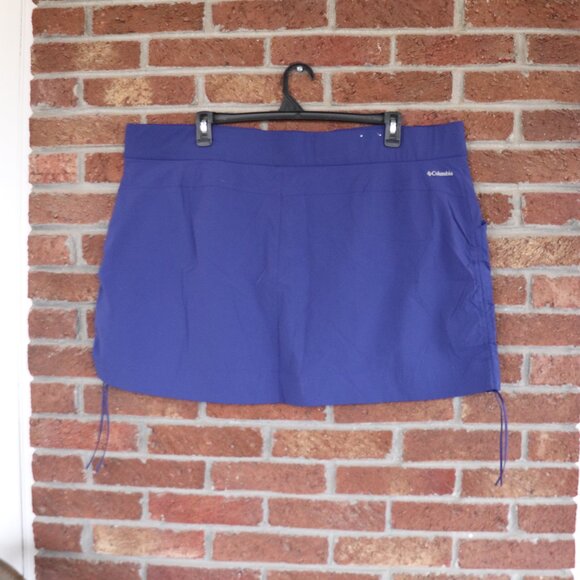 columbia skort * size 3X * blue * pockets * euc - Picture 6 of 8